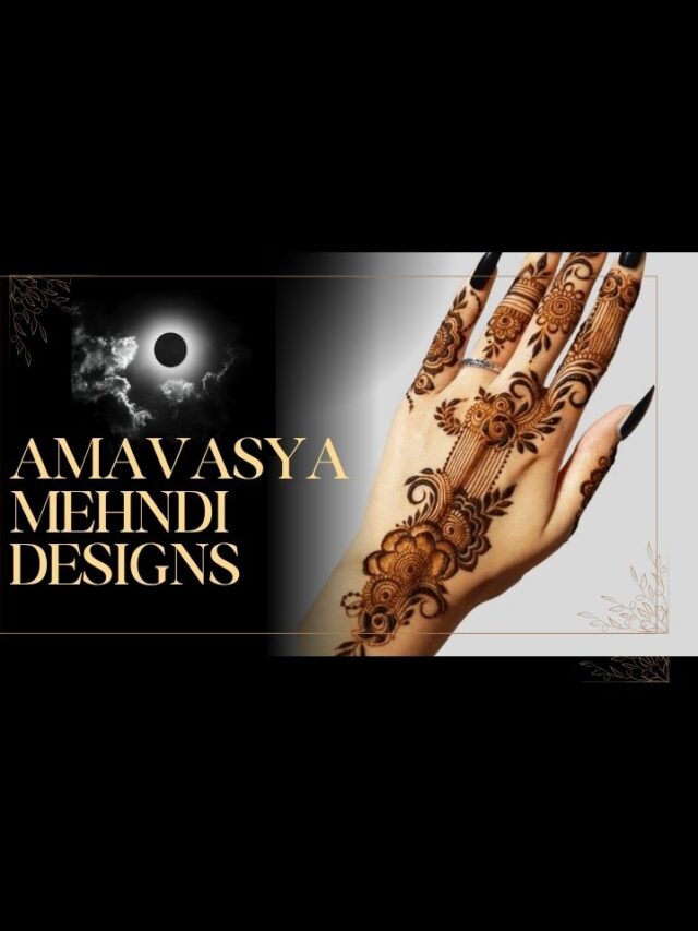 Amavasya Mehndi Designs