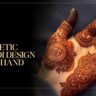 Aesthetic Mehndi Design Front Hand